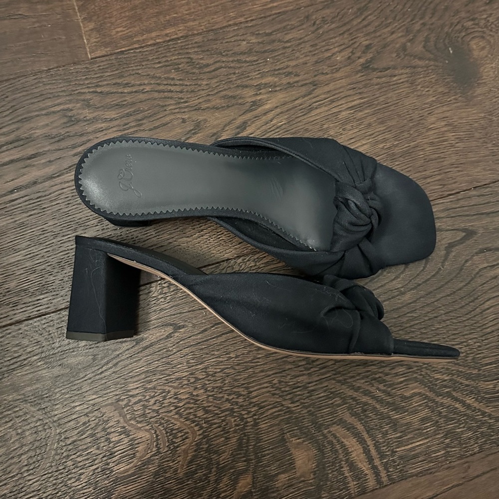 J. Crew Knotted Block Heel Sandal, US11
